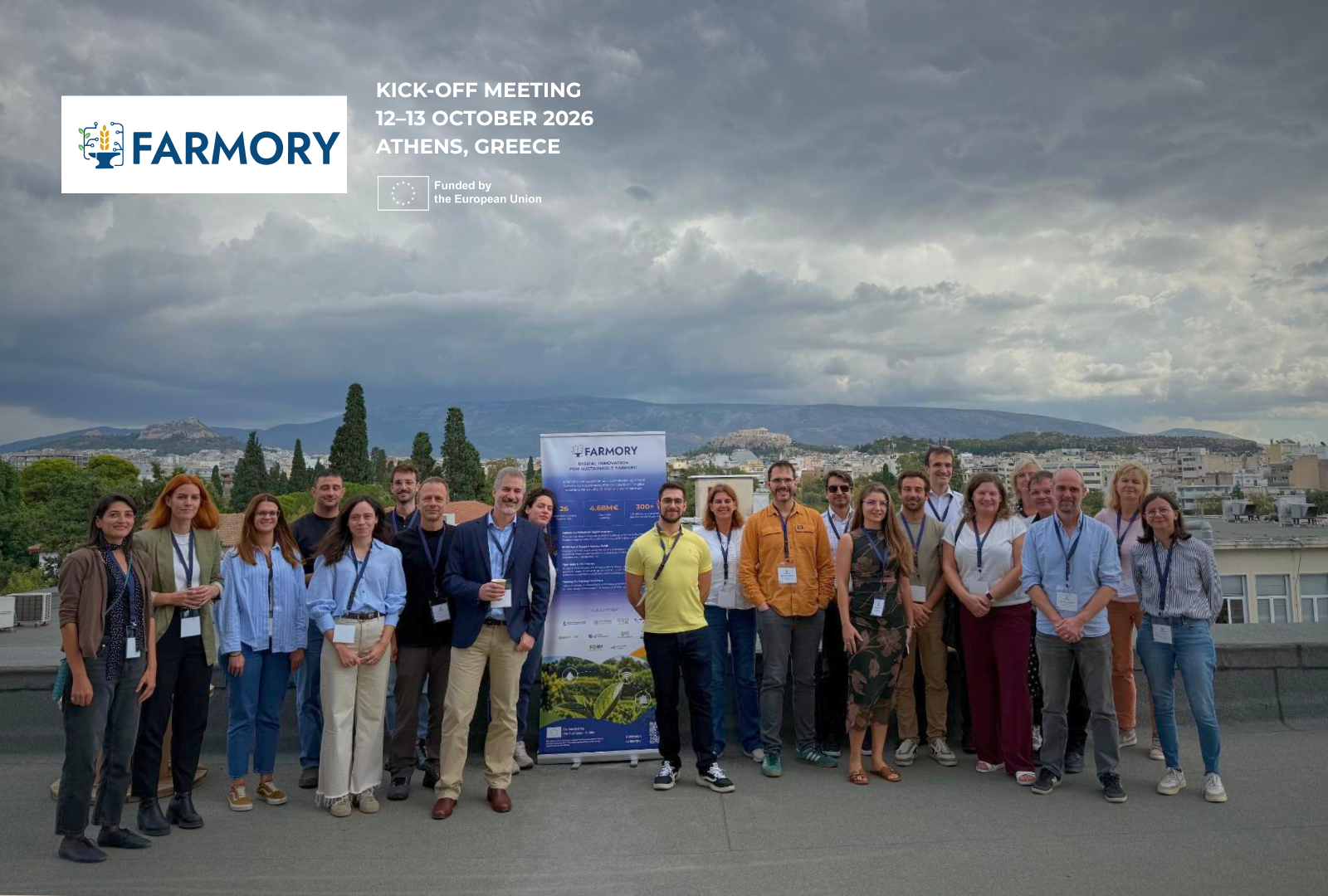 FARMORY kicks off in Athens to co-create digital solutions with small farms